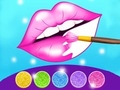 게임 Glitter Lips Coloring Game