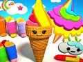 게임 Coloring Book: Ice Cream