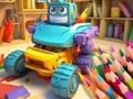 게임 Coloring Book: Transforming Car Robot