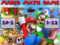 게임 Mario Math Game