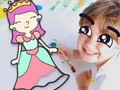 게임 Coloring Book: Prince And Princess