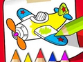 게임 Coloring Book: Cute Plane