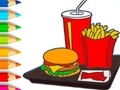 게임 Coloring Book: Hamburger