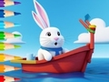 게임 Coloring Book: Sailing Rabbit