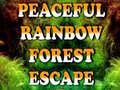 게임 Peaceful Rainbow Forest Escape 