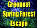 게임 Greenest Spring Forest Escape 