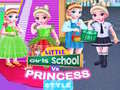 게임 Little Girls School vs Princess Style