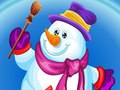 게임 Snowman Dress up