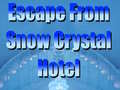 게임 Escape From Snow Crystal Hotel
