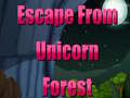 게임 Escape From Unicorn Forest