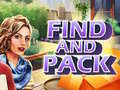게임 Find and Pack