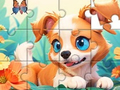 게임 Jigsaw Puzzle: Dog And Garden