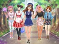 게임 High School Anime Dress Up
