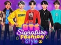 게임 BTS Signature Fashion Style