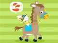 게임 Coloring Book: Riding Horse