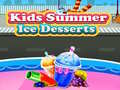 게임 Kids Summer Ice Desserts