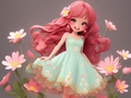 게임 Coloring Book: Flower Dress