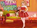 게임 Teen Vintage Style