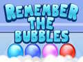 게임 Remember the Bubbles