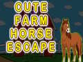 게임 Cute Farm Horse Escape