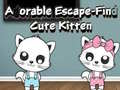 게임 Adorable Escape Find Cute Kitten