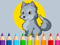 게임 Coloring Book: Wolf