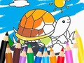 게임 Coloring Book: Sunny Turtle