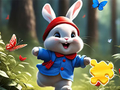 게임 Jigsaw Puzzle: Running Rabbit