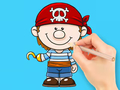 게임 Coloring Book: Pirate