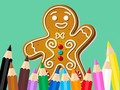 게임 Coloring Book: Gingerbreads