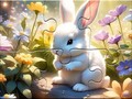 게임 Jigsaw Puzzle: Sunny Forest Rabbit