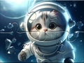 게임 Jigsaw Puzzle: Astronaut-Cat