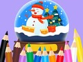게임 Coloring Book: Christmas Crystal Ball