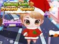 게임 Subway Santa Princess Runner