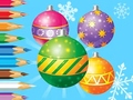 게임 Coloring Book: Christmas Decorate Balls