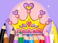 게임 Coloring Book: Princess Crown