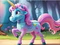 게임 Jigsaw Puzzle: Magic Forest Unicorn
