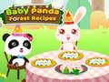 게임 Baby Panda Forest Recipes
