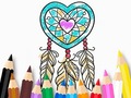 게임 Coloring Book: Heart Dreamcatcher