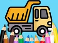 게임 Coloring Book: Dump-Truck