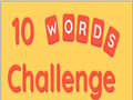 게임 10 Words Challenge