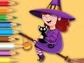 게임 Coloring Book: Trainee Witch