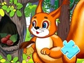 게임 Jigsaw Puzzle: Squirrel Hide Food