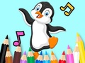 게임 Coloring Book: Dancing Penguin