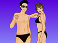 게임 Seaside Walking couple