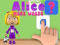 게임 World of Alice Make Words