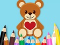 게임 Coloring Book: Toy Bear