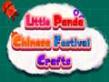 게임 Little Panda Chinese Festival Crafts