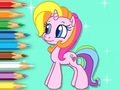 게임 Coloring Book: Shining Pony