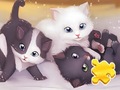 게임 Jigsaw Puzzle: Playing Cats